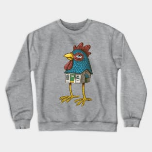 Baba Yaga Chicken House Crewneck Sweatshirt